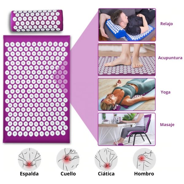 AcuMat™ - Mat de Acupresión - Globo Mercado
