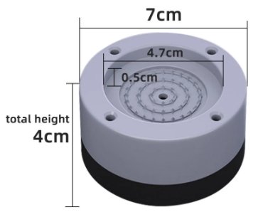 ALMOHADILLAS ANTI VIBRACION PARA LAVADORA - ENVÍO GRATIS