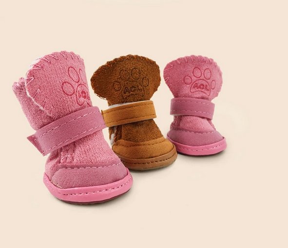 Botas Para Perros Pequeños De Invierno