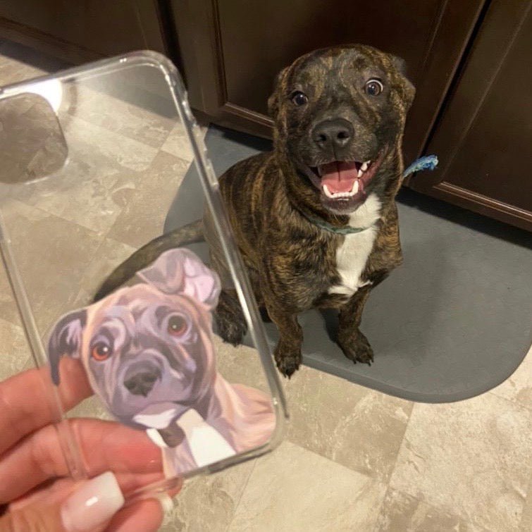 Carcasa De Celular Personalizada Con Foto De Mascota