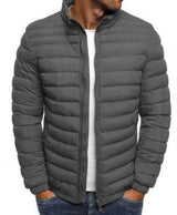 Chaqueta Acolchada Para Hombre De Invierno