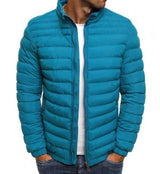 Chaqueta Acolchada Para Hombre De Invierno