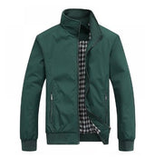 Chaqueta Bomber Ajustada Para Hombre