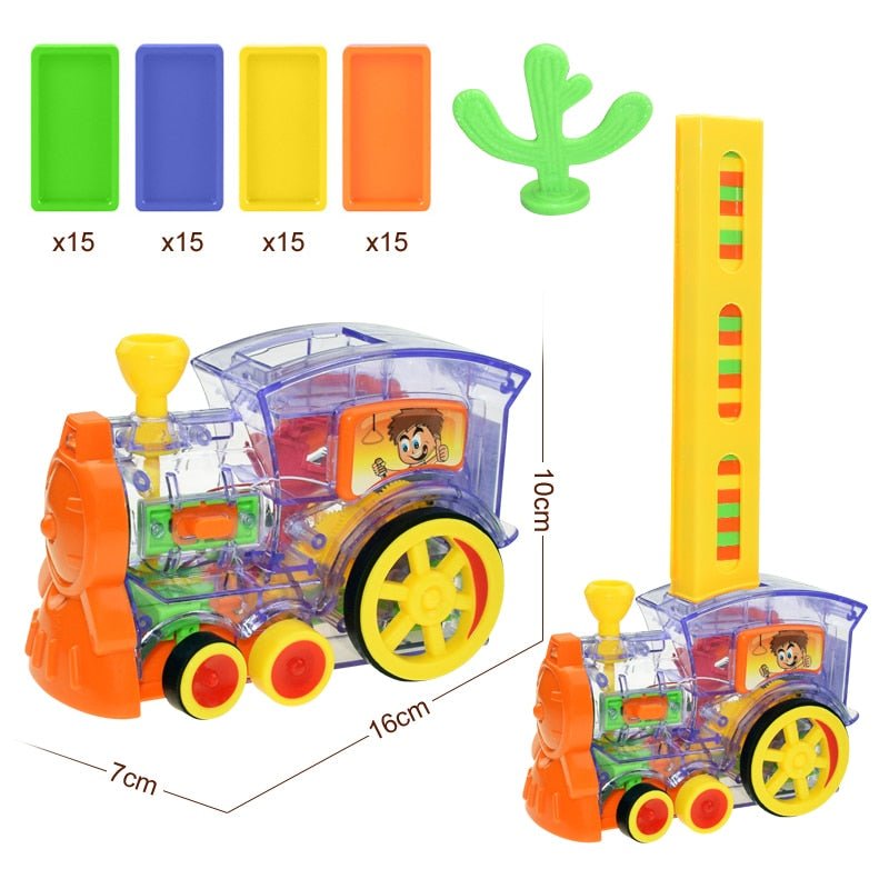 DomiTren™ - Tren Dominó Automático Para Niños