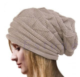 Gorro Holgado De Punto Para Mujer