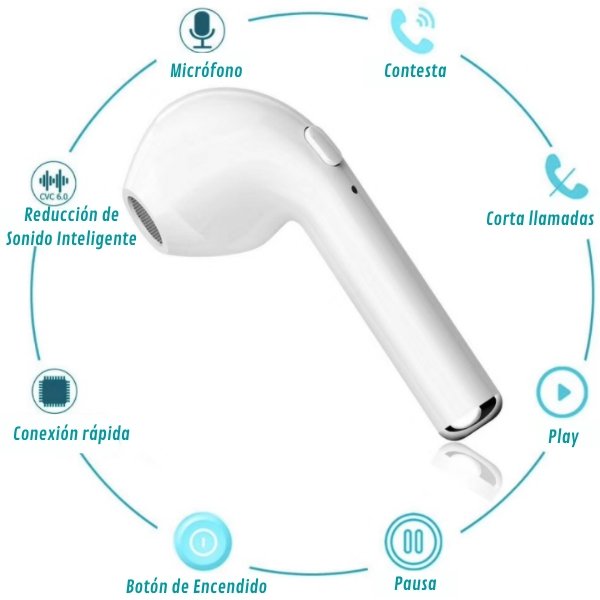 MaxSound™ - Audífonos Bluetooth Premium